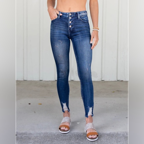 Hollister California Denim - BN Hollister California High-Rise Crop Jean Leggings Hollister Advanced Stretch
